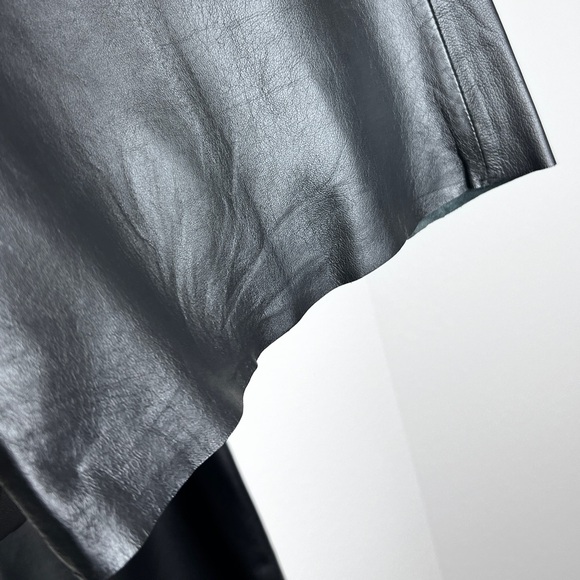 Remain Birger Christensen Leather Wide Leg Pants Sz 8 - Picture 8 of 14